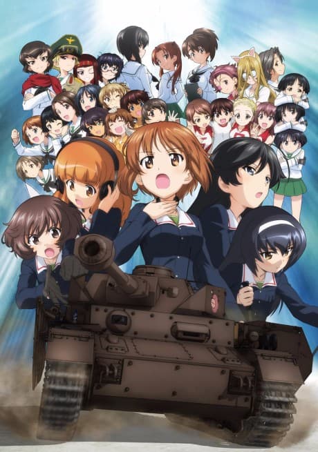 Girls und Panzer der Film cover