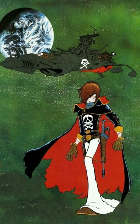Captain Harlock Space Pirate cover