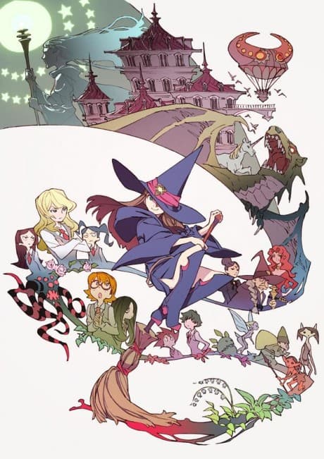 Little Witch Academia cover