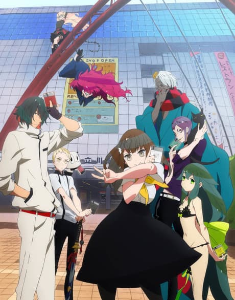 Gatchaman Crowds cover